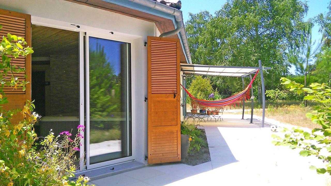 Sauna - Jacuzzi - 100% Prive - L'Estantada Linxe Exterior photo